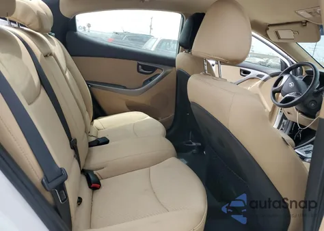 2013 Hyundai Elantra Gls z USA, uszkodzony, nr VIN 5NPDH4AE4DH156174